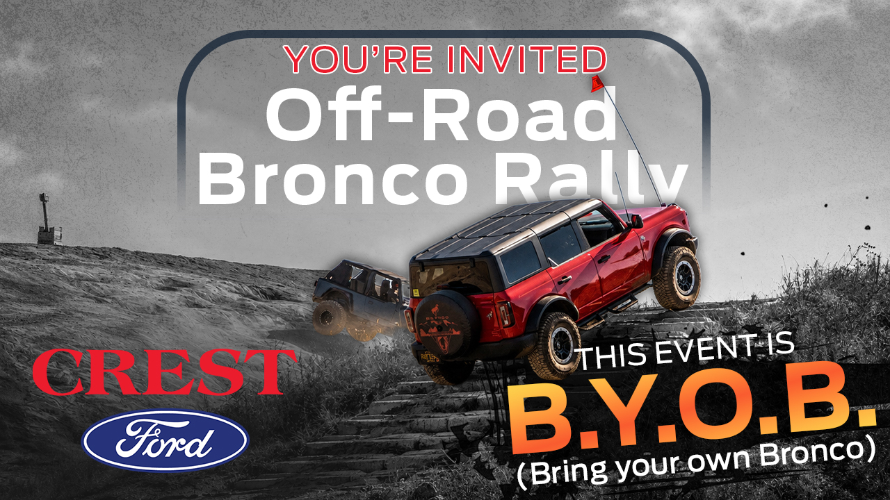 Crest Ford Off-Road Bronco Rally at Holly Oaks ORV Park